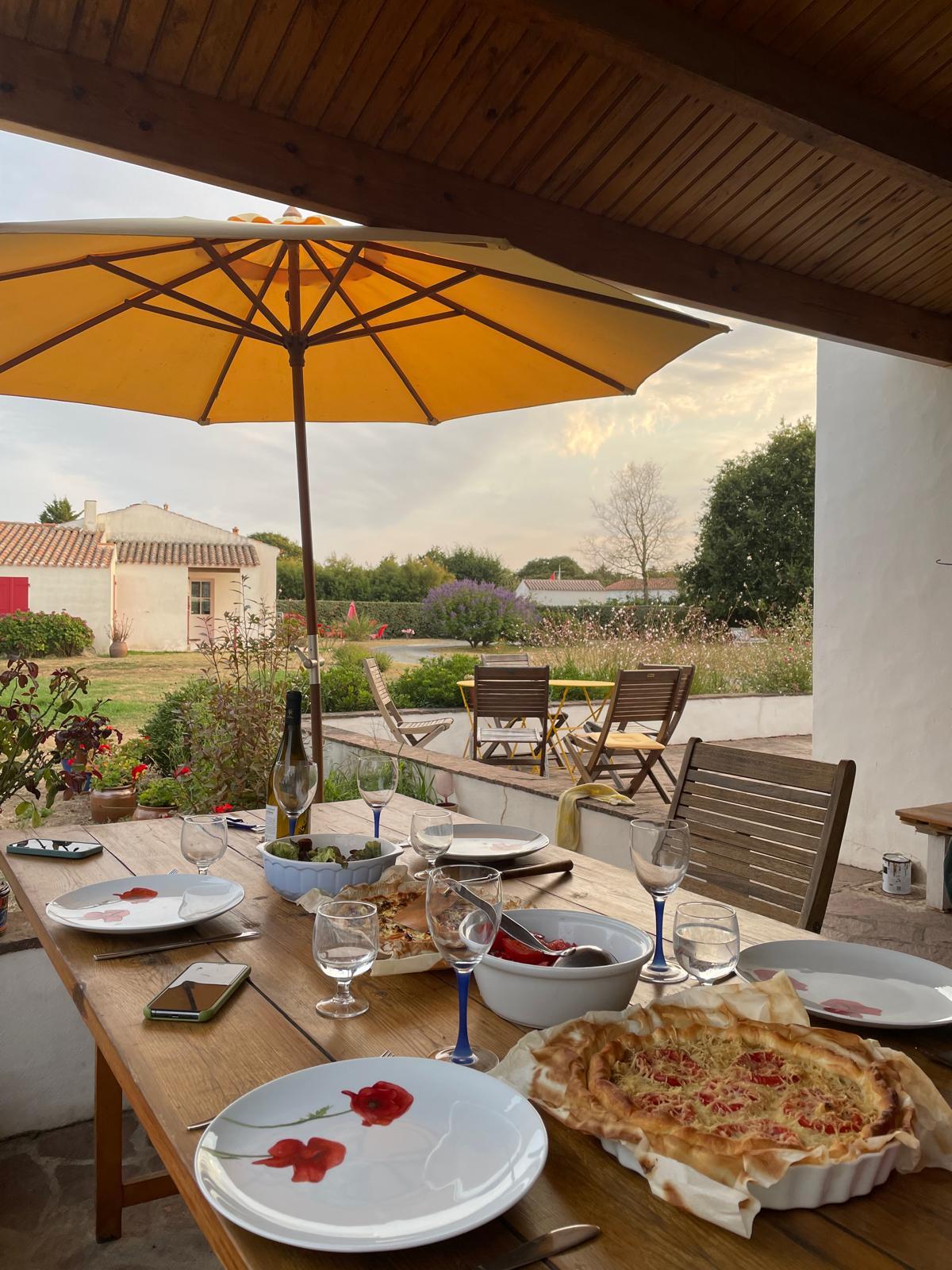 Patio mit Grillbereich